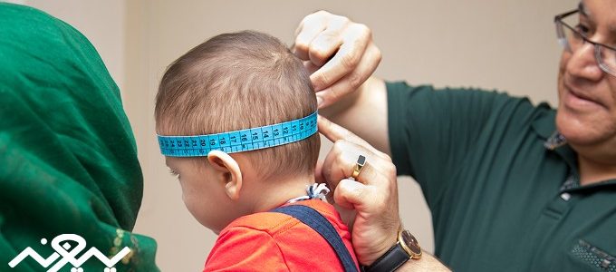 نمودار رشد سر نوزاد